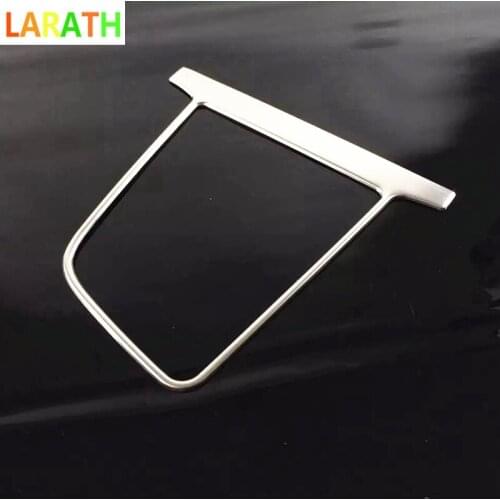 For Hyundai Elantra Avante 2016 2017 6th Stainless Steel Car Interior Center Control Consoles Gear Box Cover Trim Protectors