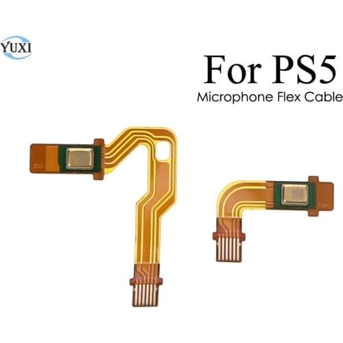 YuXi Microphone Flex Cable Replacement For PS5 Handle Inner Mic Ribbon Cable For PS5 Controller