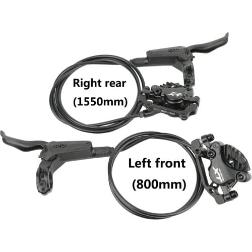 MTB AM FR Mountain Bike Hidraulic Disc Brake xt-s M8000 Bike Oil Pressure Disc Brake Left & Right 800/1550mm For 26 27.5 29"