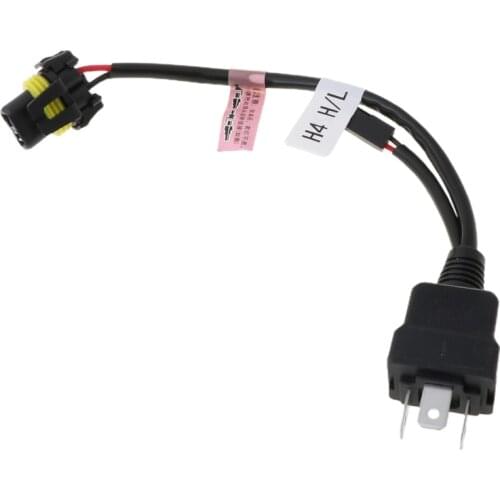 Relay Harness Control Cable For H4 Hi/Lo Bi-Xenon HID Bulbs Wiring Controller