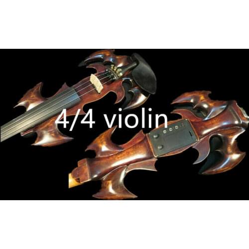 Nice model fancy SONG art streamline 4/4 electric violin,solid wood #9569
