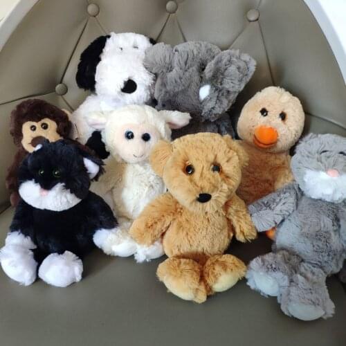 Mookie monkey dog kit cat elle elephant debbie duck lamb muggy dog stuffed animals kid toys plush toys dolls girl gift