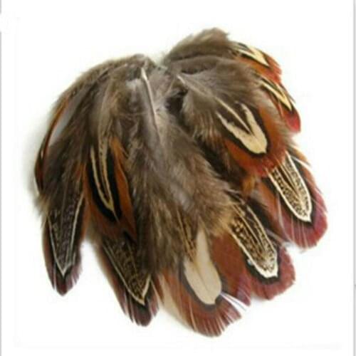 Wholesale beatiful 50pcs high quality natural pheasant feathers 3-6cm / 1.5-2.5inch decorative
