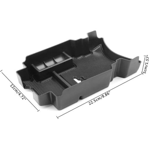 Center Console Organizer Tray Armrest Storage Box For Honda Civic 10th Gen 2016 2017 2018