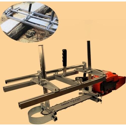 24 36 48 Inch Chainsaw Mill Planking Milling Kit Wood Guide Bar Lumber Aluminum Steel Cutting Portable Sawmill Chain Saw Tools