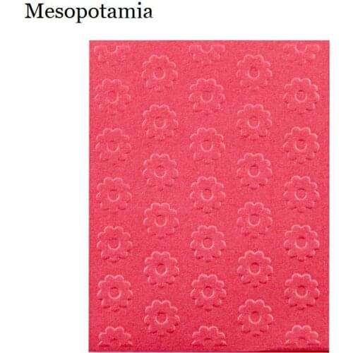 DIY Scrapbooking Chrysanthemum Embossing File Templates New Card Making Plastic Template Garden Crafts Sewing Embossing Folders