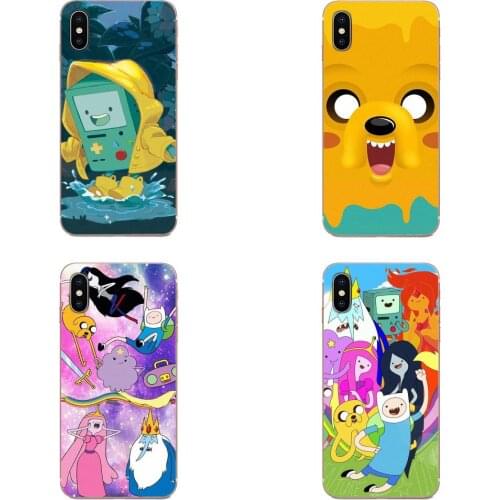 Skin Thin Cell Case For Samsung Galaxy S3 S4 S5 Mini S6 S7 S8 Edge Plus S9 S10 S20 Plus Pouch Adventure Time Jake Finn
