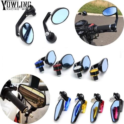 Universal Motorcycle Mirror View Side Rear Mirror 22\24mm Handle bar For Ducati MONSTER 400 620 695 696 796 821 1100 1200