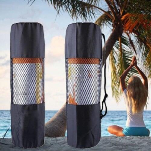 22x66cm Yoga Backpack Mat Case Bag Waterproof Yoga Pilates Gym Fitness Exercise Workout Carrier Exercise Bag
