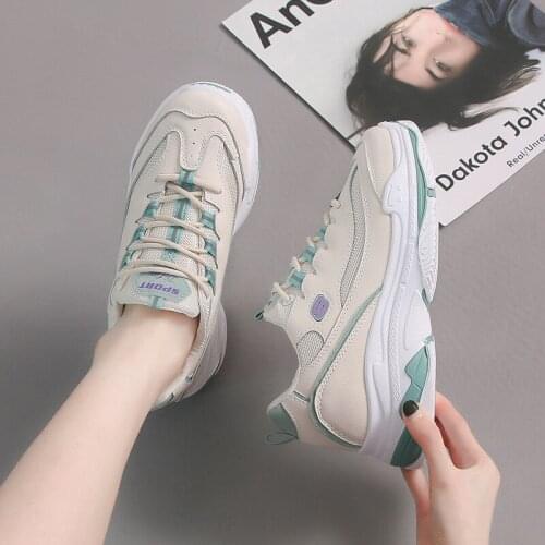 2019 Spring Autumn New Women Casual Shoes Mesh Comfortable Breathable Platform Woman Sneakers Ladies Trainers Chaussure C1-56