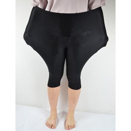 New Arrival Summer Style High Quality Women Thin Mid-Calf leggings Super elastic 4XL Plus size womens pants
