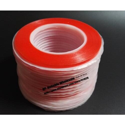 10 Rolls (5mm*25M), Strong Adhesive Double Coated Acrylic Glue Clear Tape, Phone Repair, 0.2mm Thick
