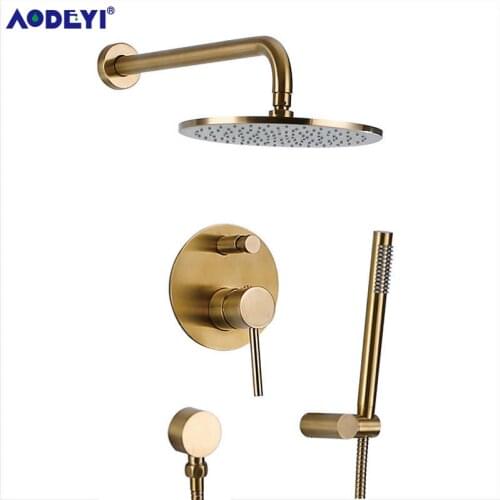 AODEYI Black Shower Systems