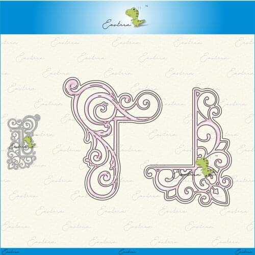 Vigorous corner frame Cutting Dies new 2020 Metal mould dies Scrapbooking Paper Making Craft die Matching color paper dies