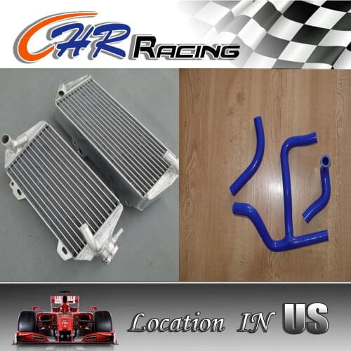 Radiator and hose FOR Suzuki RMZ450 RMZ 450 2008-2015 2009 2010 2013 2014 13 14