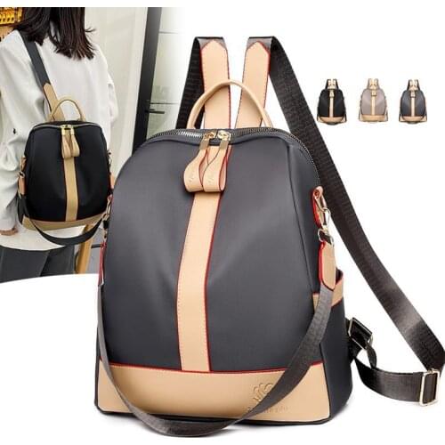 Luxury brand Backpack Women Oxford Cloth Shoulder Bag School Bags for Teenage Girls Light Ladies Travel Backpack mochila feminin