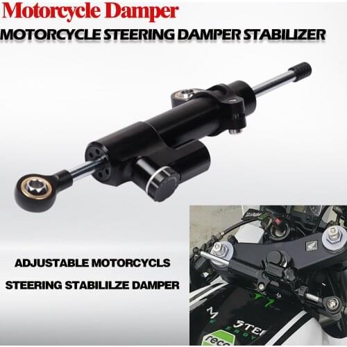 Universal Motorcycle Shock Absorber Damper Safety Control Adjustable Steering Stabilizer For Honda CB500X CB400SF CB650F CB1300