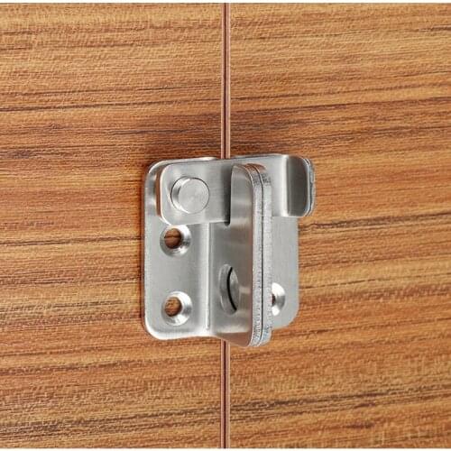 1Pc Stainless Steel Hasp Latch Lock for Sliding Door Window Cabinet Fitting For Home Security Door Hardware Accessories Cheapest