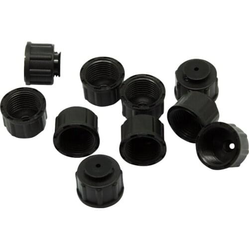 10pcs/Lot HPA / Co2 Paintball Tank Valve Thread Protector Cap G1/2 // 0.825-14NGO // CGA320