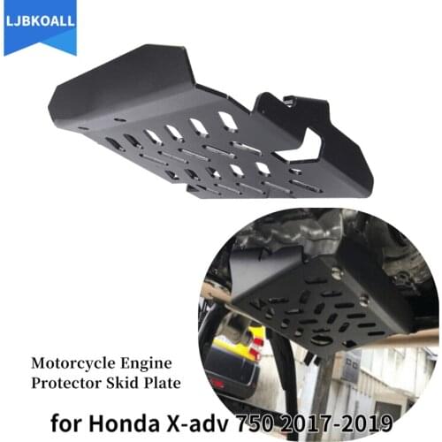 2019 X-ADV 750 Motorcycle Aluminum Skid Plate Engine Guard Chassis Protection Cover With Mounting Screw For Honda XADV 2017 2018