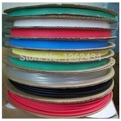 60MM wholesale and retail! 60MM Heat shrinkable tube heat shrink tubing Insulation casing 25M
