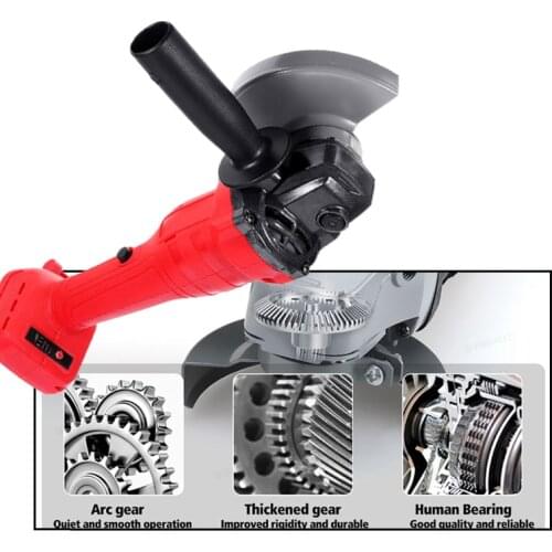 18V 800W 125mm Brushless Cordless Impact Angle Grinder Home Power Tool Cutting Machine Polisher Without For Makita 18V Battery