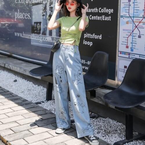 Byoucosy Womens Boyfriend Jeans