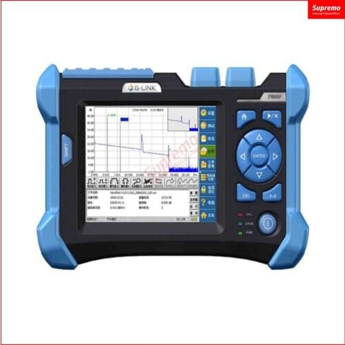 FTTH Project Tool SM OTDR Fiber Optic OTDR with 10mw VFL, 1.8m Event Blind Zone