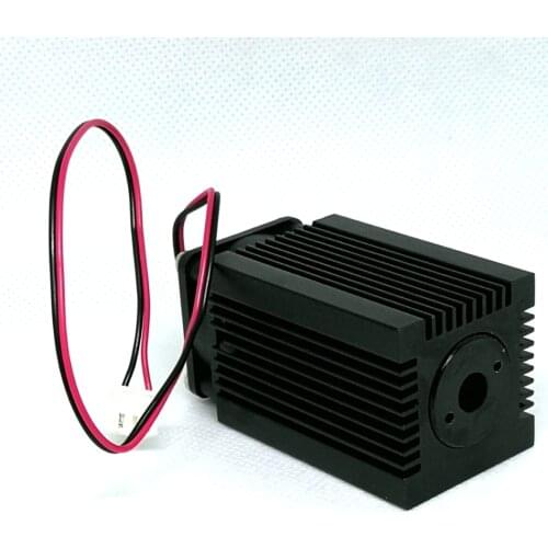 DIY 3350mm 5.6mm TO18 Blue Laser Diode Housing Case w/405nm 450nm Glass Collimating Lens