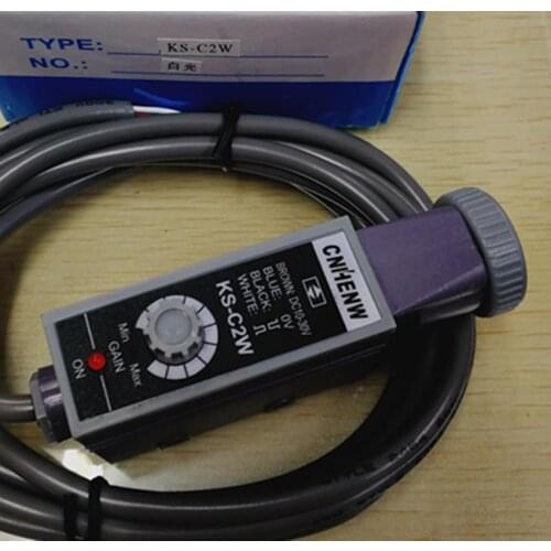 KS-C2RGA High Speed Color Sensor Bag Machine Optoelectronte Color Compolrator Correction Sensor Spot