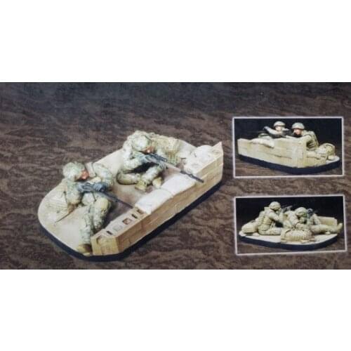 1/35 scale miniatures Modern military sniper Resin Model Kit figure Free Shipping