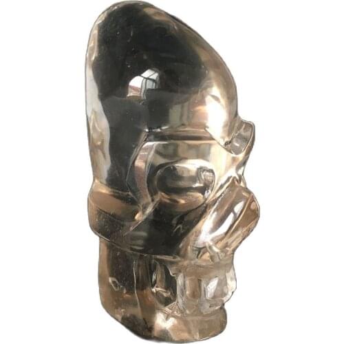 Natural Quartz Crystal Skull Sells Stone and Crystal Home Decor Decorative Crystal Skull Handcarved Holiday Gifts