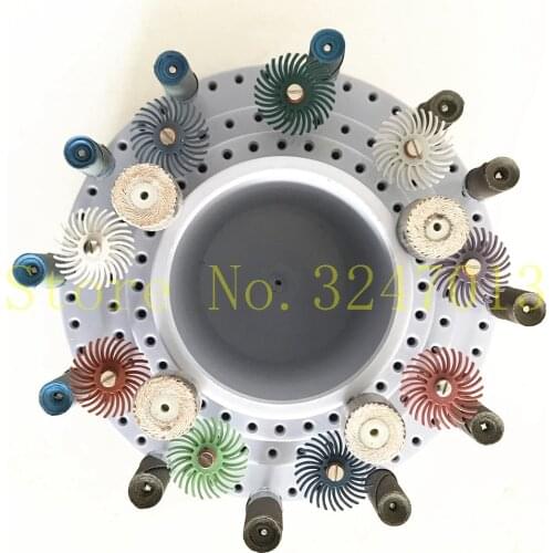 Assorted Chucking Flap Wheel Radial Bristle Disc Sandpaper Roller for Metal Wood Jade Polishing