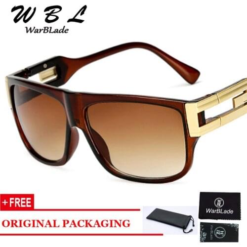 WarBLade Round Circle Sunglasses Men Women Vintage Sunglass Brand Design Mirror Lens Luxury Quality Eyeglasses Retro