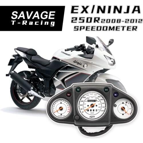 Genuine Speedo Tacho Meter For KAWASAKI EX250 NINJA 250R EX 08-12 Gauges Cluster Tachometer Speedometer Motorcycle Accessories