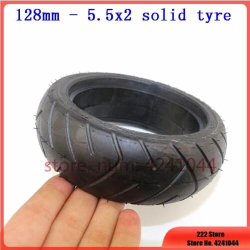 Fastwheel F0 rear wheel solid tire 5.5X2 inch explosion proof tire for Jackhot carbon fiber scooter Fastwheel F0 electric scoote