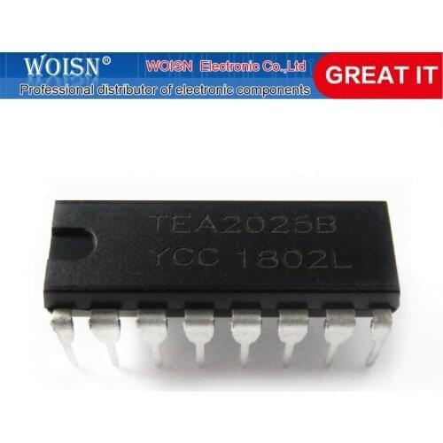 10PCS TEA2025B TEA2025 DIP-16 DIP new original In Stock
