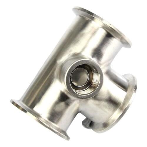 2 inch Tri Clover Tee Extension x 3/4 Female for brewing accessories