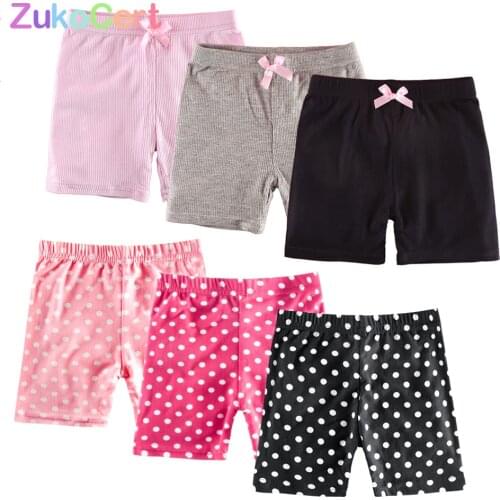 2pc Summer Kids Girls Shorts Cotton Safety Pant Underwear Girls Briefs Short Beach Pants Kids Girls Short Leggings For 3-10 Year