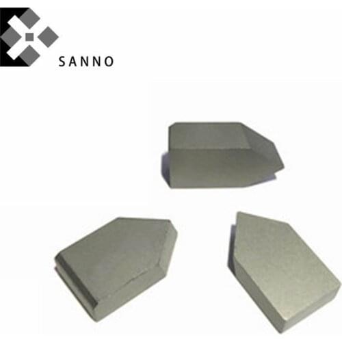 20PCS E5 / E6 / E8 / E10 / E12 cnc carbide welding inserts cutting tool brazed insert carbide tips for steel