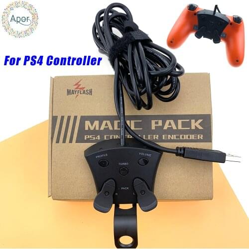 2020 Mayflash Magic Pack For PS4 Controller Encoder FPS Adapter With MODS Paddles For PS4 Gamepad Accessories