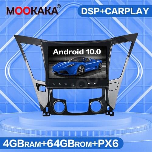 Android 10.0 4G+64GB DSP Car Multimedia Player For Hyundai SONATA 2011 2012 2013 2014 Auto Stereo Radio GPS Navigation Head Unit
