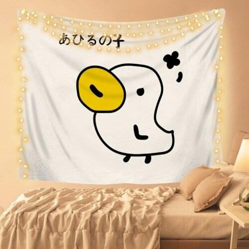 Childrens room tapestry Nordic ins cute Korean style background cloth background wall tapestry home decoration mural