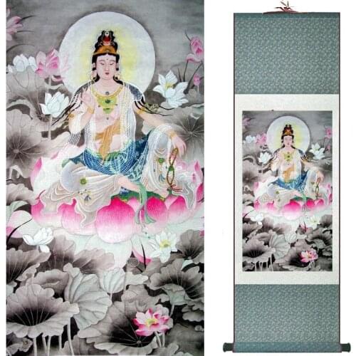 Guanyin painting Traditional art Portrait painting Home Office Decoration painting 20190824012