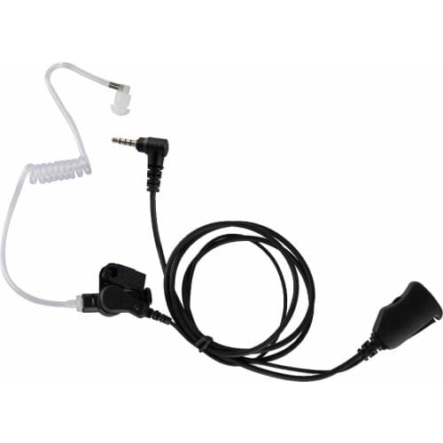 Headset Mic Earphone Microphone Tactical Air Tube Earpiece For Yaesu Vertex Radio VX-3R 5R 210 Two Way Radio Walkie Talkie 1pin