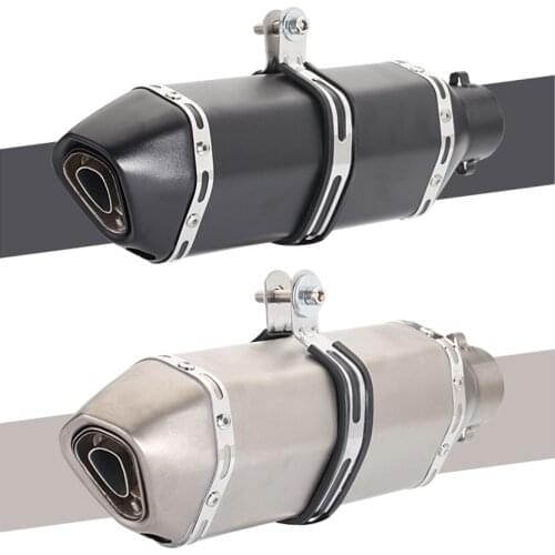 Motorcycle Racing AK Exhaust Universal 35-51MM Muffler Pipe Moto Escape Akrapov Exhaust Fit all Motorcycle ATV Dirt Bike Scooter