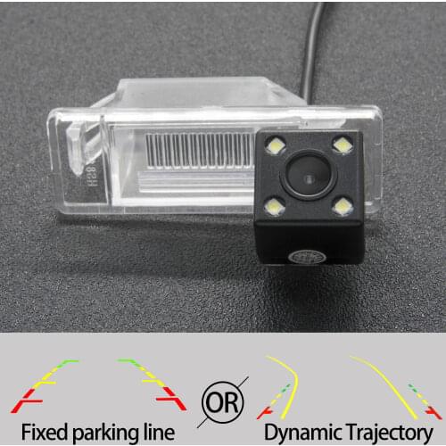 Fixed Or Dynamic Trajectory Car Rear View Camera For Nissan XTrail X-Trail Qashqai Juke Sunny Versa March Parking Monitor