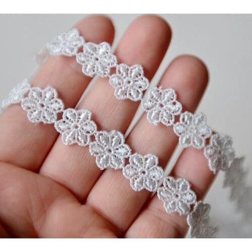 M836 Lace Accessories Lace Necklace Clothing Doll Retro dress Plum water soluble lace width 1.4cm