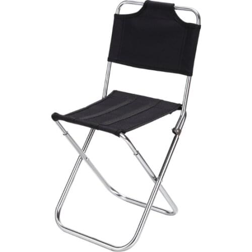 Fashion Creative Outdoor Multi-function Folding Chair Simple Back Fishing Chair Strong Solid Aluminum Mazar Folding Chair Q373