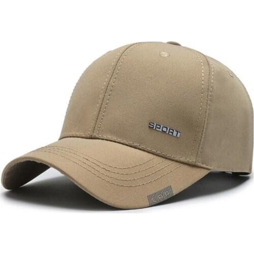 2021 New Spring Summer Mens Cotton Baseball Cap Snapback Cap Fishing Hat Tourist Tongue Cap Adjustable Size Casual Sports Caps